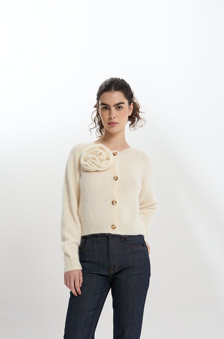 Sweter ROSA - cream