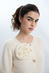 Sweter ROSA - cream