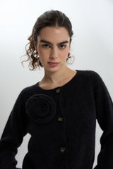 Sweter ROSA - black