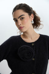 Sweter ROSA - black