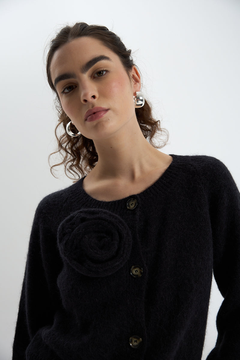 Sweter ROSA - black